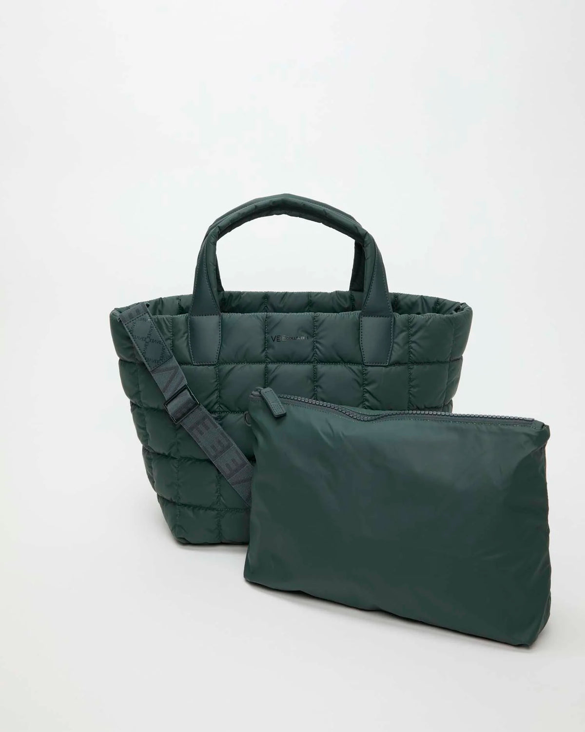Porter Tote Medium Bottle Green by VEE COLLECTIVE