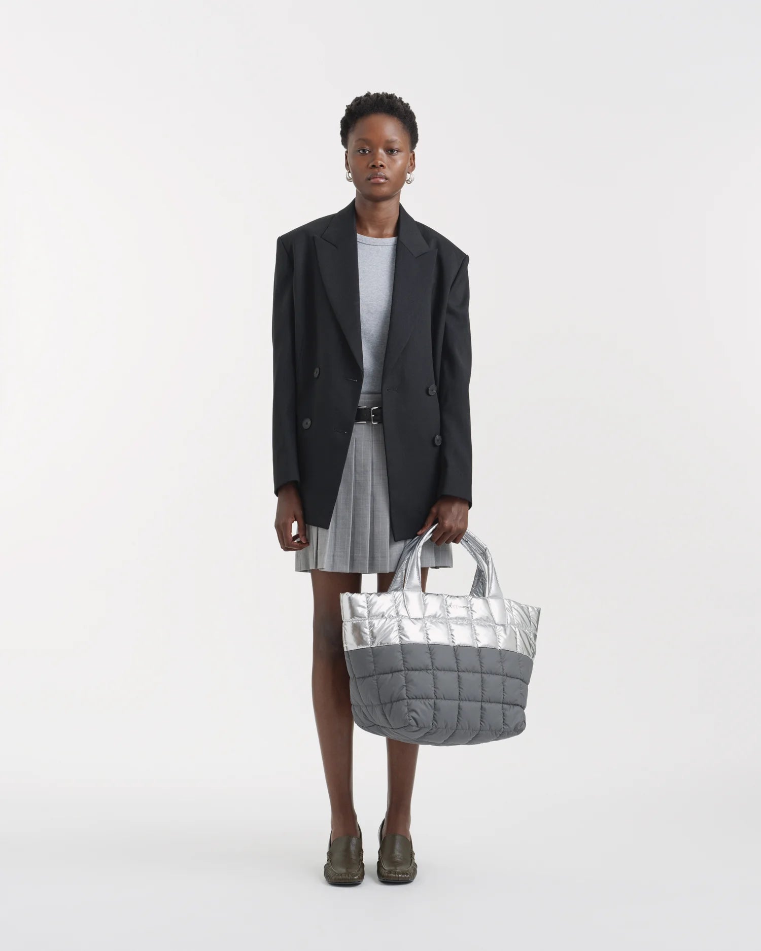 Porter Tote Medium Silver Grey | Medium Tote Bags | VEE COLLECTIVE Porter Tote Medium Silver Grey | Medium Tote Bags | VEE COLLECTIVE