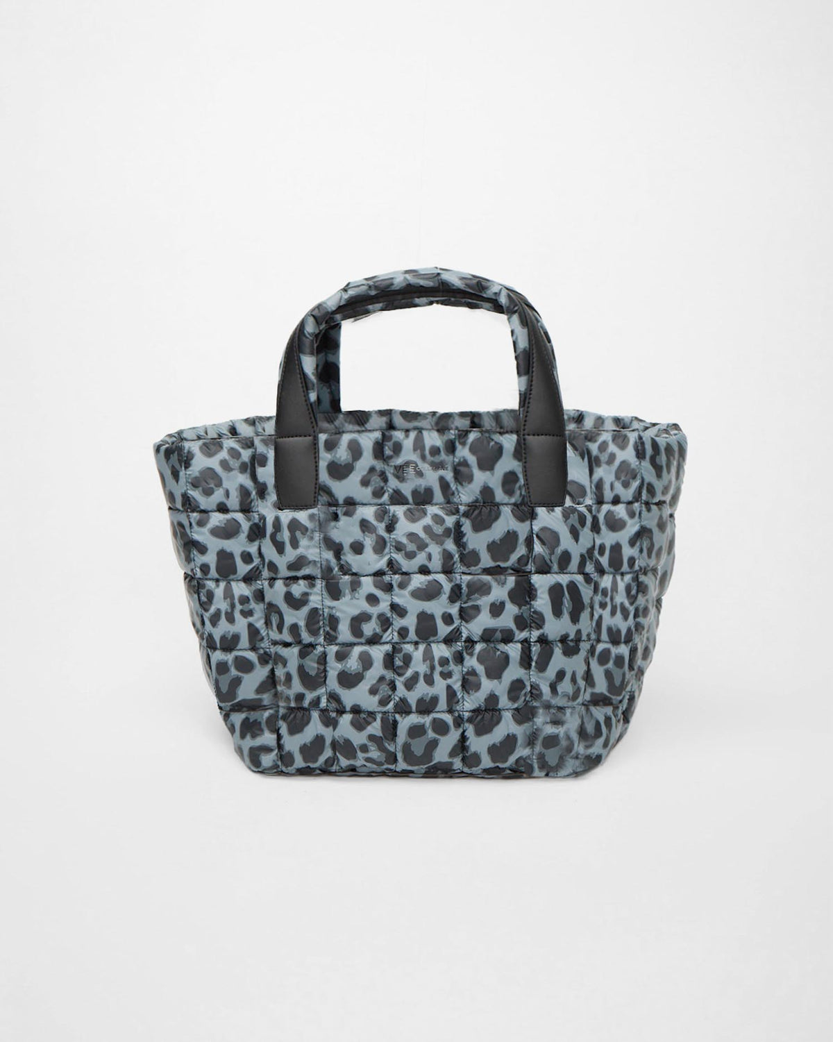Porter Tote Medium Grey Leopard - VEE COLLECTIVE