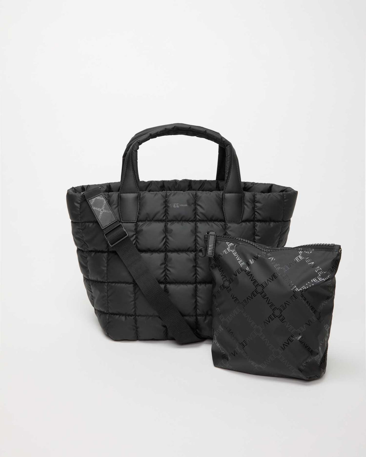 Porter Tote Medium Matt Black - VEE COLLECTIVE