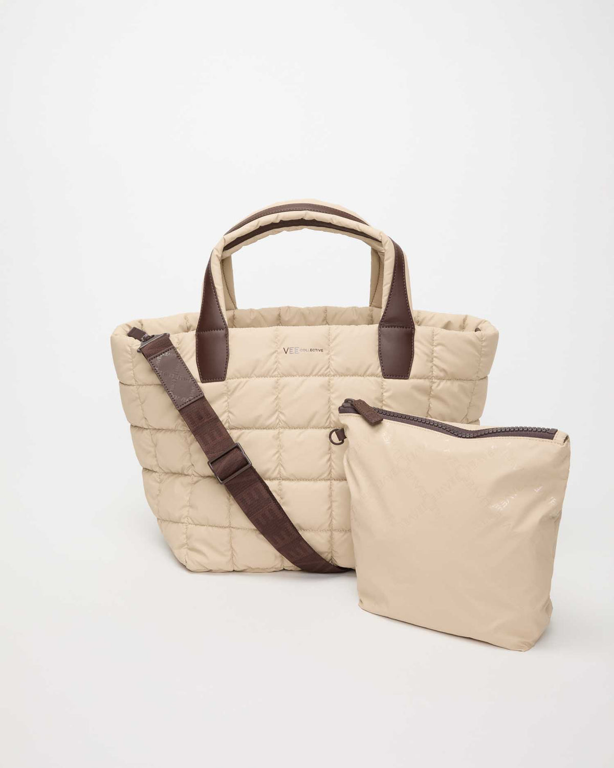 Porter Tote Medium Sand - VEE COLLECTIVE