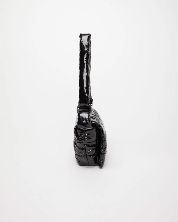 Porter Messenger Black Vinyl - VEE COLLECTIVE