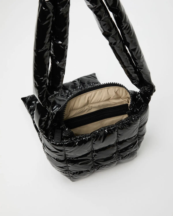 Porter Messenger Black Vinyl - VEE COLLECTIVE