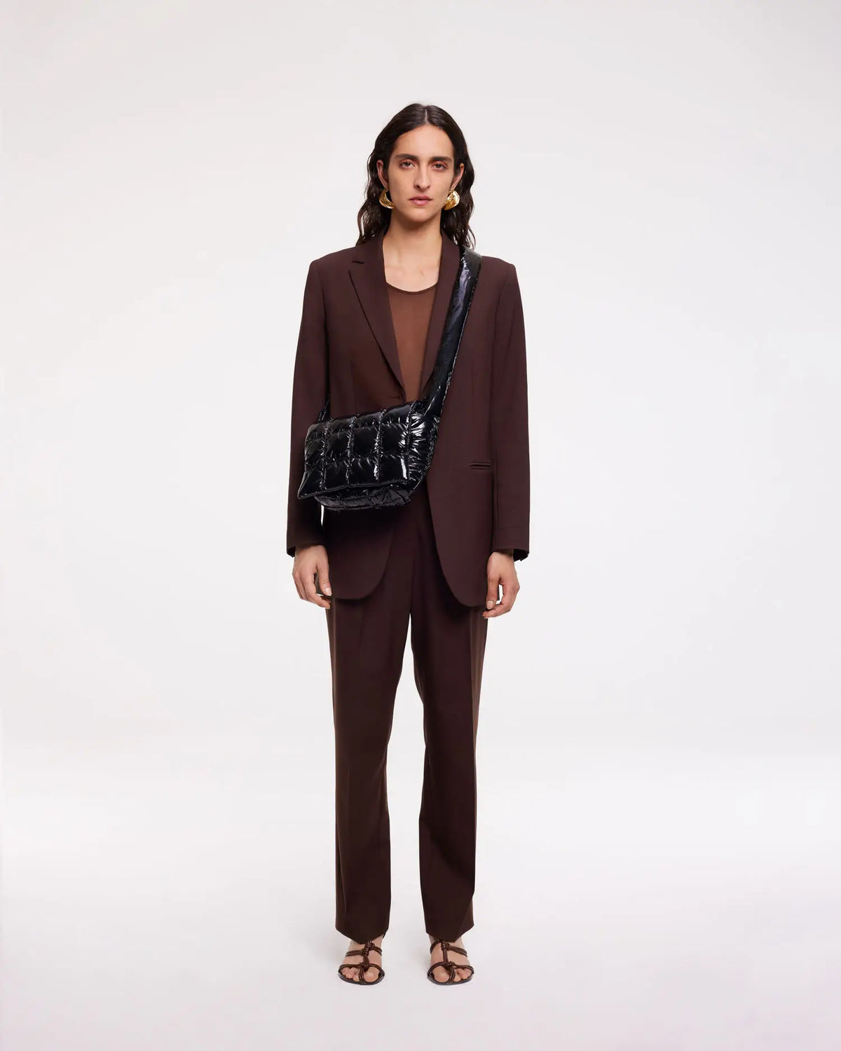 Porter Messenger Black Vinyl - VEE COLLECTIVE