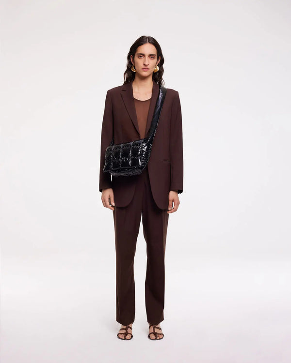 Porter Messenger Black Vinyl - VEE COLLECTIVE