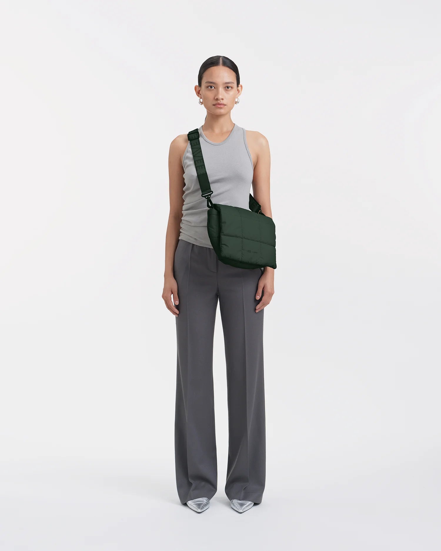 Porter Messenger Bottle Green