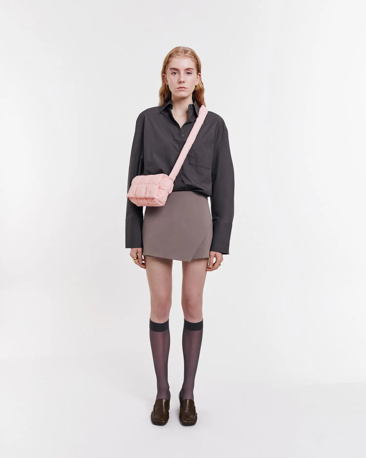 Porter Messenger Mini Seashell Pink by VEE COLLECTIVE