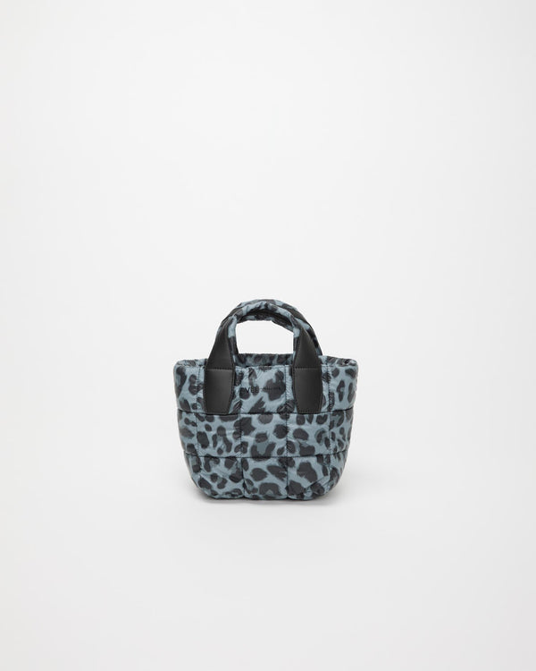 Porter Tote Mini Grey Leopard - VEE COLLECTIVE
