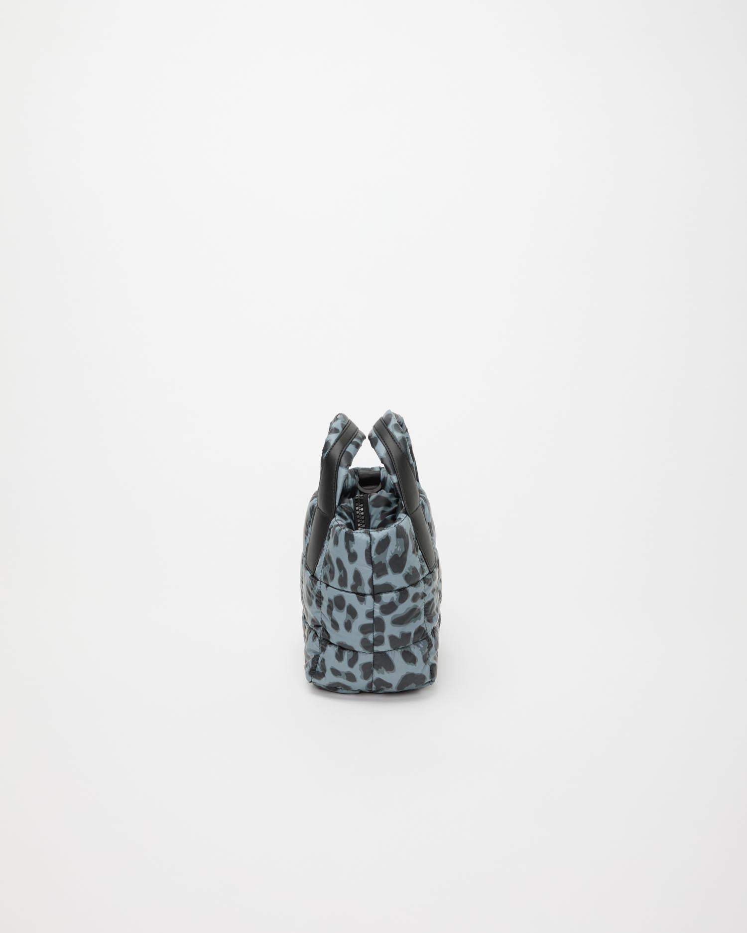 Porter Tote Mini Grey Leopard - VEE COLLECTIVE