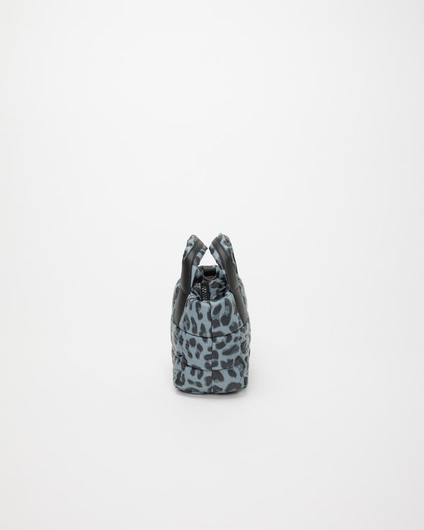 Porter Tote Mini Grey Leopard - VEE COLLECTIVE