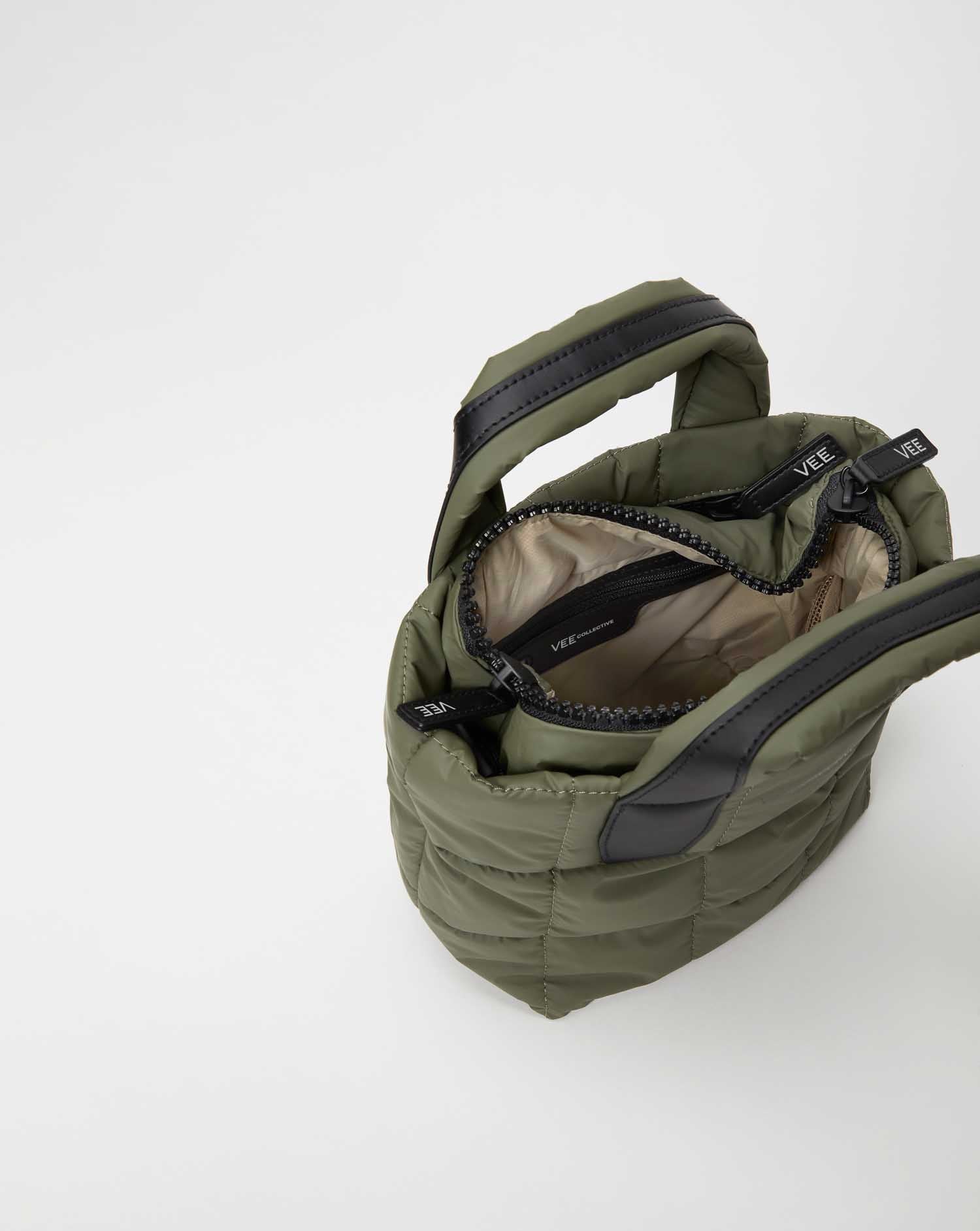 Porter Tote Mini | Moss Mini Tote Bags | VEE COLLECTIVE