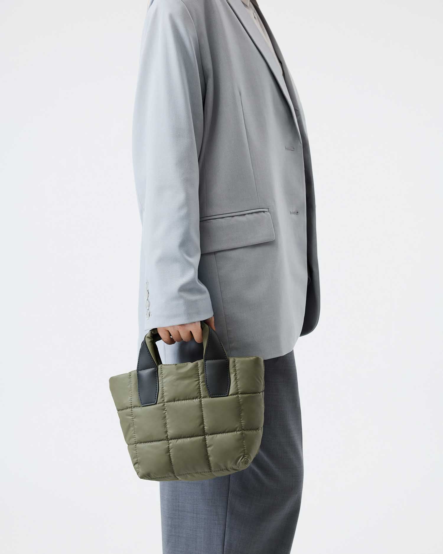 Porter Tote Mini | Moss Mini Tote Bags | VEE COLLECTIVE