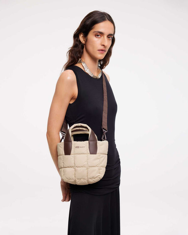 Porter Tote Mini Sand - VEE COLLECTIVE
