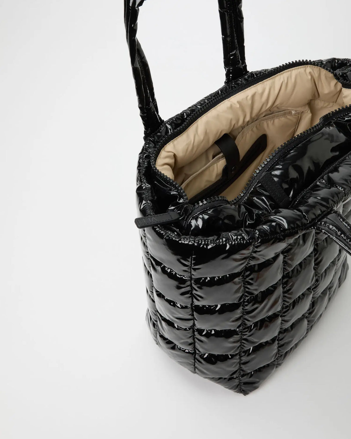 Porter Shopper Black Vinyl - VEE COLLECTIVE