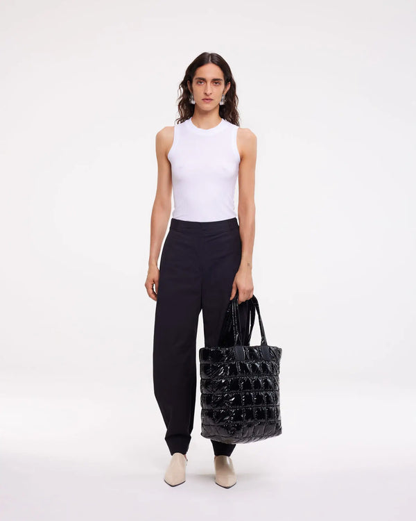 Porter Shopper Black Vinyl - VEE COLLECTIVE