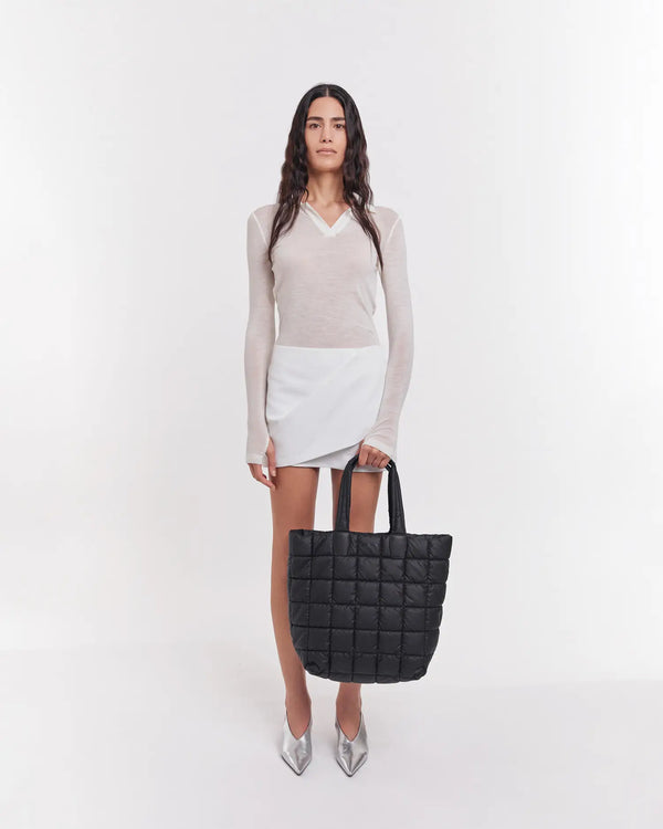 Porter Shopper Matt Black - VEE COLLECTIVE