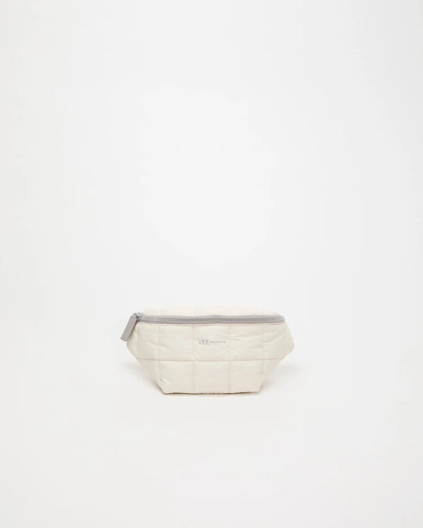 Front view of the Porter Sling Bag in Barely Beige by Vee Collective.