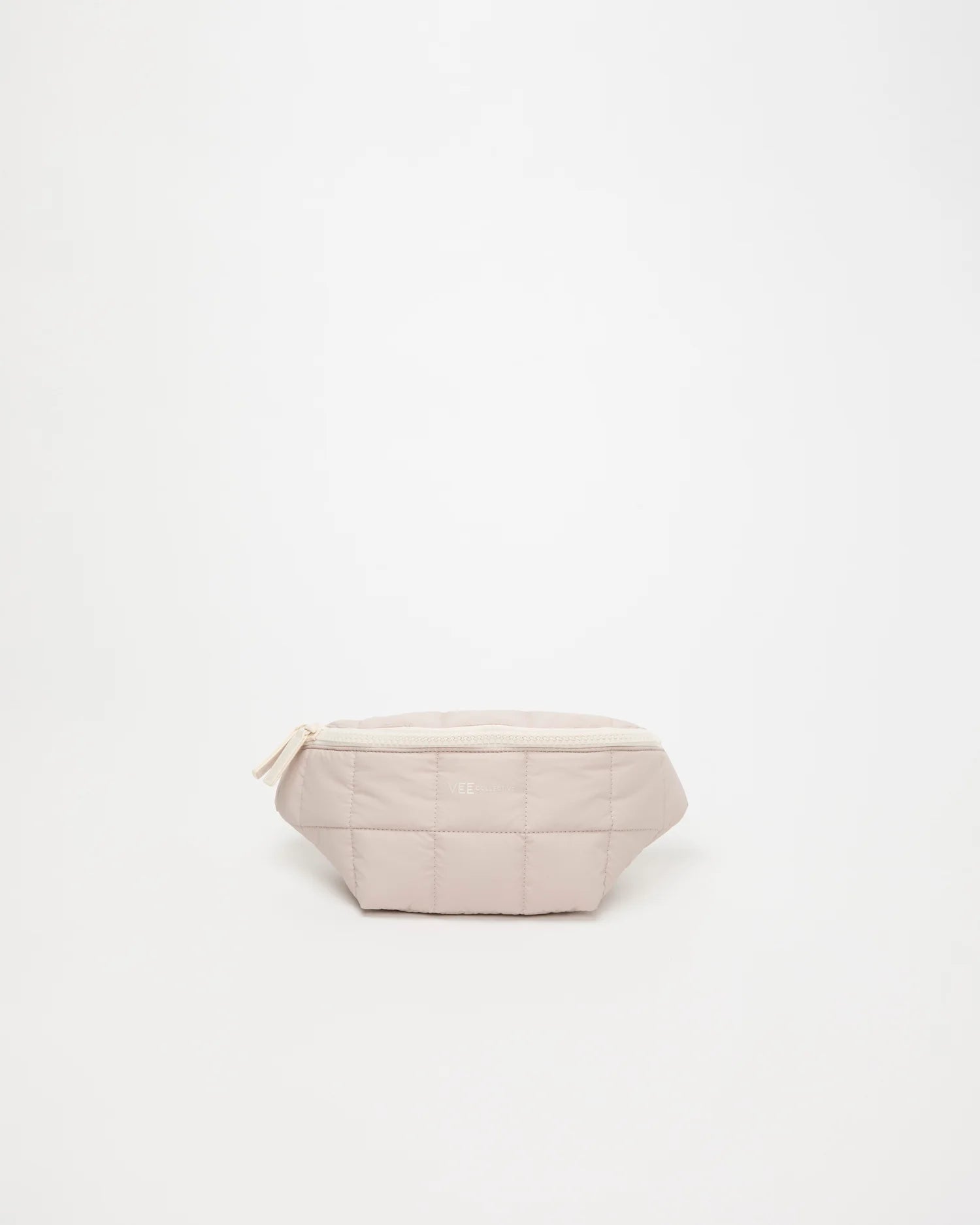 Front view of the Porter Sling Bag in Soft Taupe by Vee Collective.