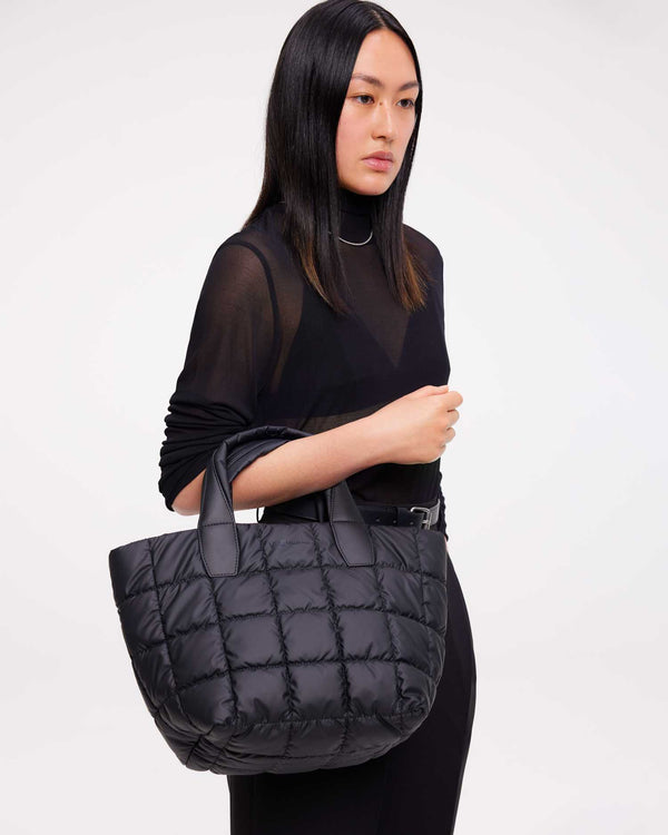 Porter Tote Small Matt Black - VEE COLLECTIVE