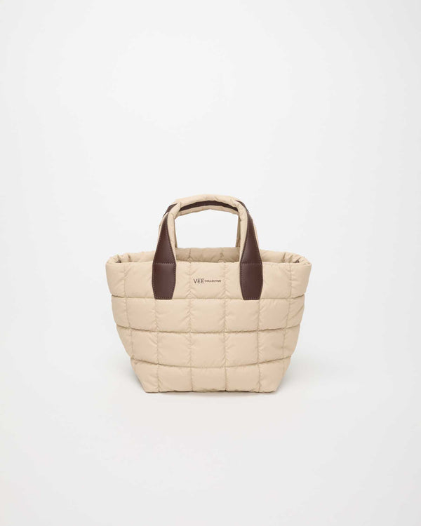 Porter Tote Small Sand - VEE COLLECTIVE