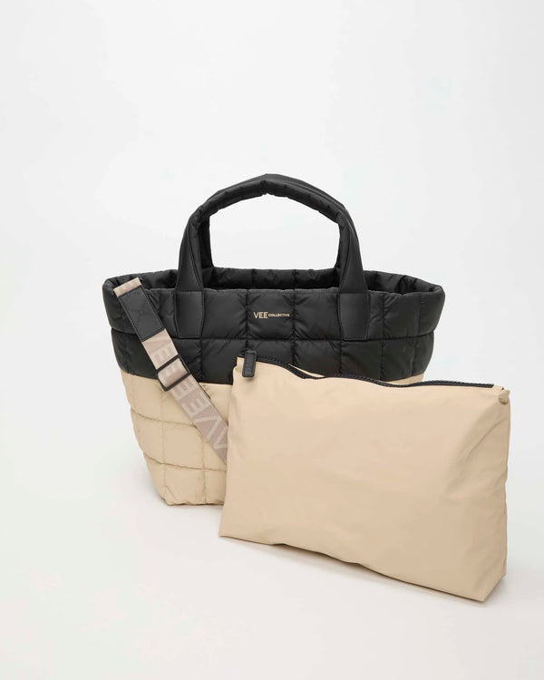 Porter Tote Medium Black Desert by VEE COLLECTIVE
