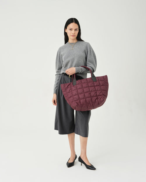 Porter Tote Medium Bordeaux
