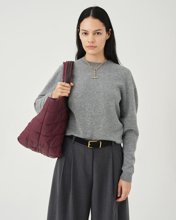 Porter Tote Medium Bordeaux