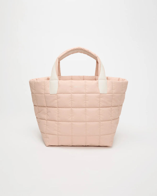 Front view of the Porter Tote Bag Medium in Cameo Rose by Vee Collective.
