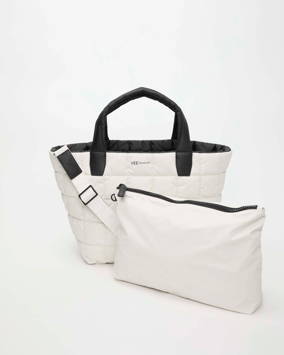 Porter Tote Medium Whisper White by VEE COLLECTIVE