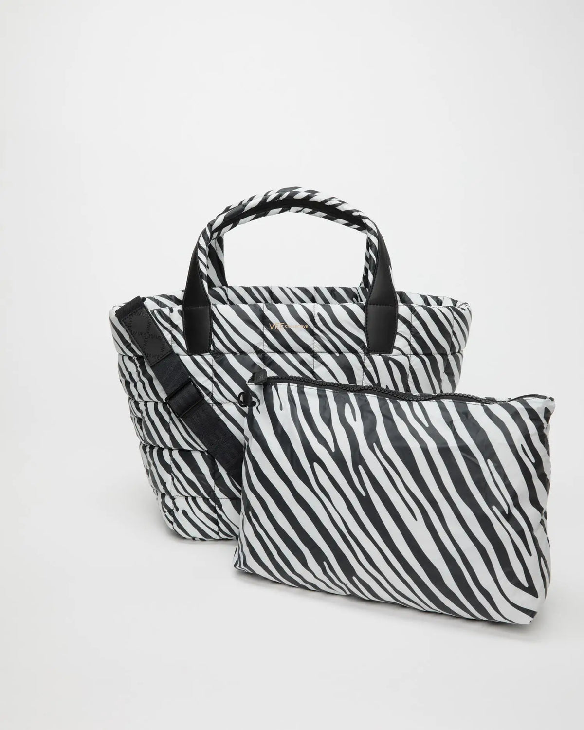 Porter Tote Medium Zebra by VEE COLLECTIVE