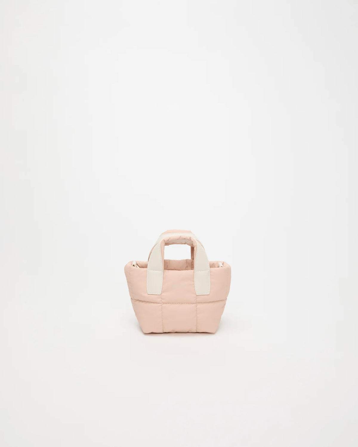 Front view of the Porter Tote Bag Micro in Cameo Rose by Vee Collective.