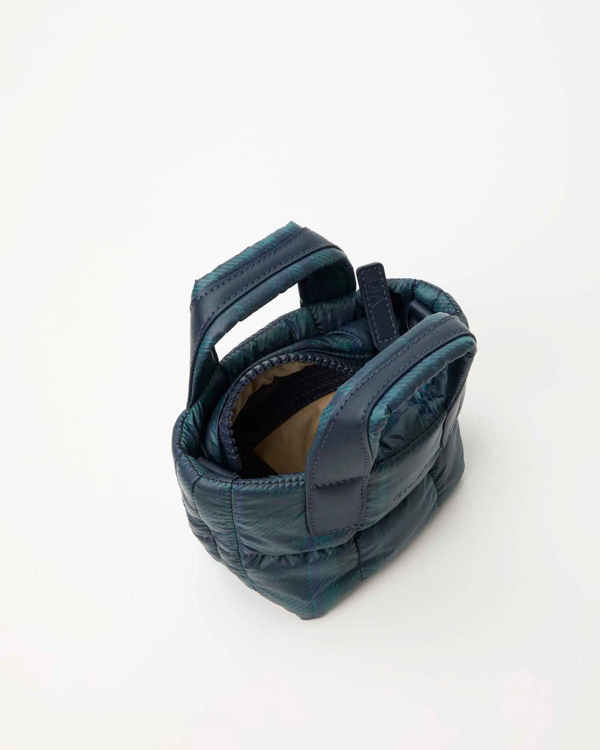 Porter Tote Micro Ivy Plaid by VEE COLLECTIVE
