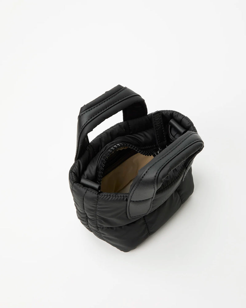 Porter Tote Micro Matt Black by VEE COLLECTIVE