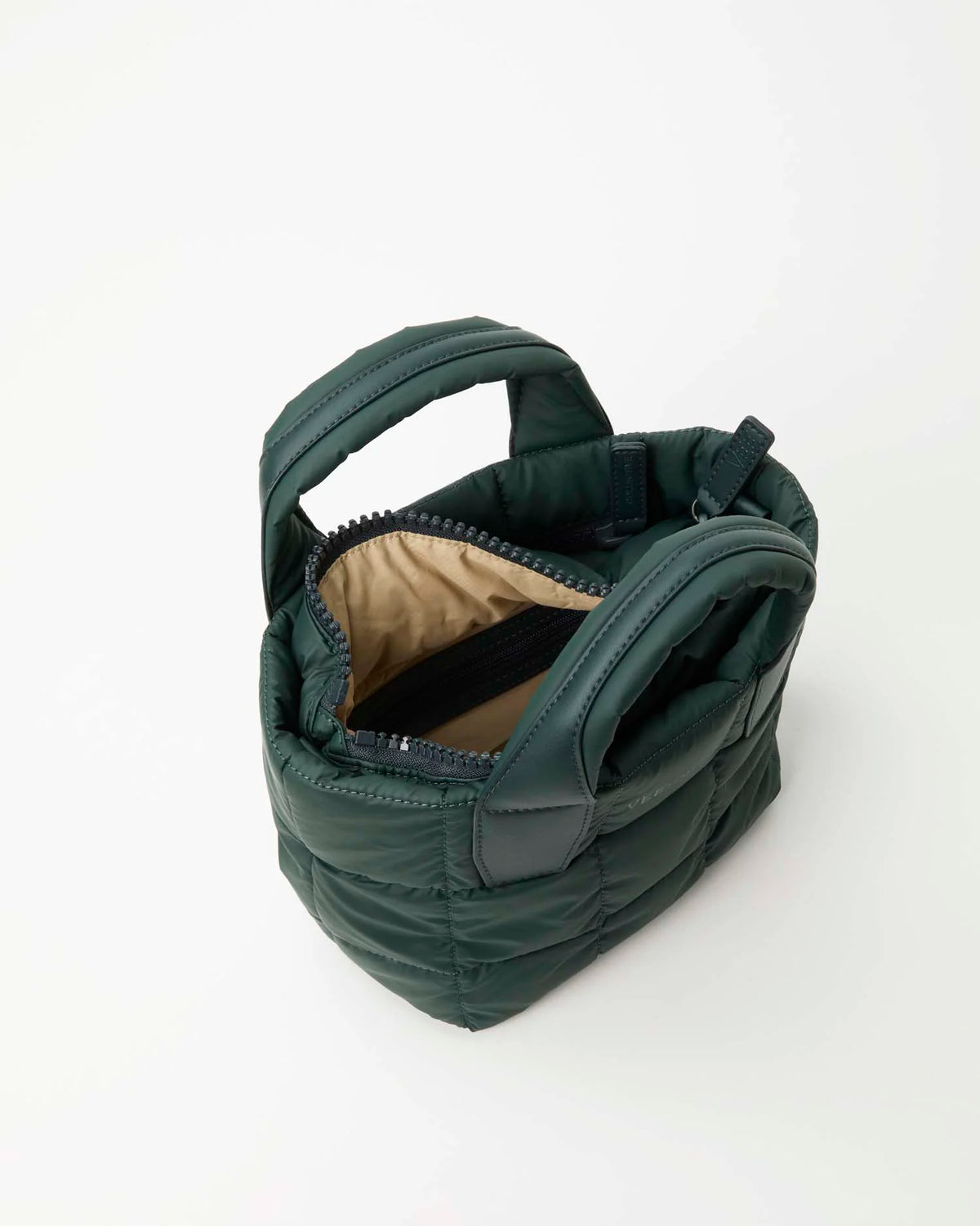 Porter Tote Mini Bottle Green by VEE COLLECTIVE