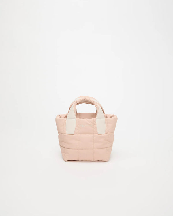 Front view of the Porter Tote Bag Mini in Cameo Rose by Vee Collective.