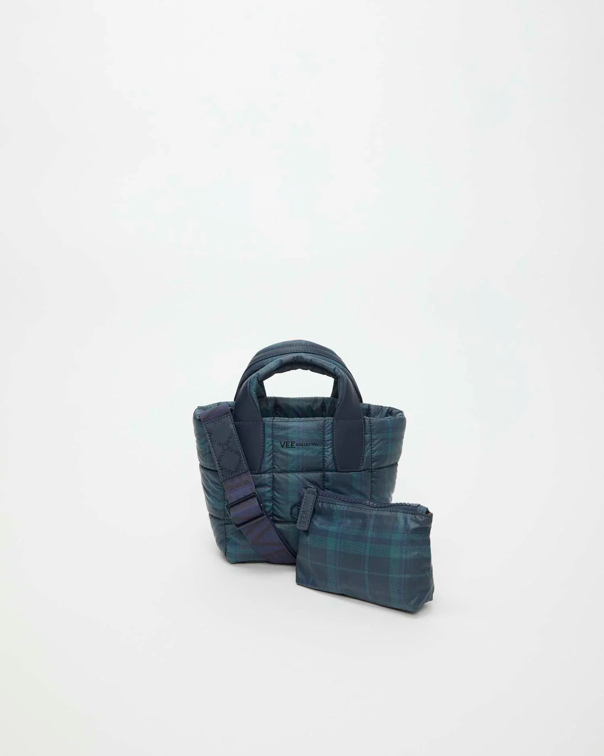 Porter Tote Mini Ivy Plaid by VEE COLLECTIVE