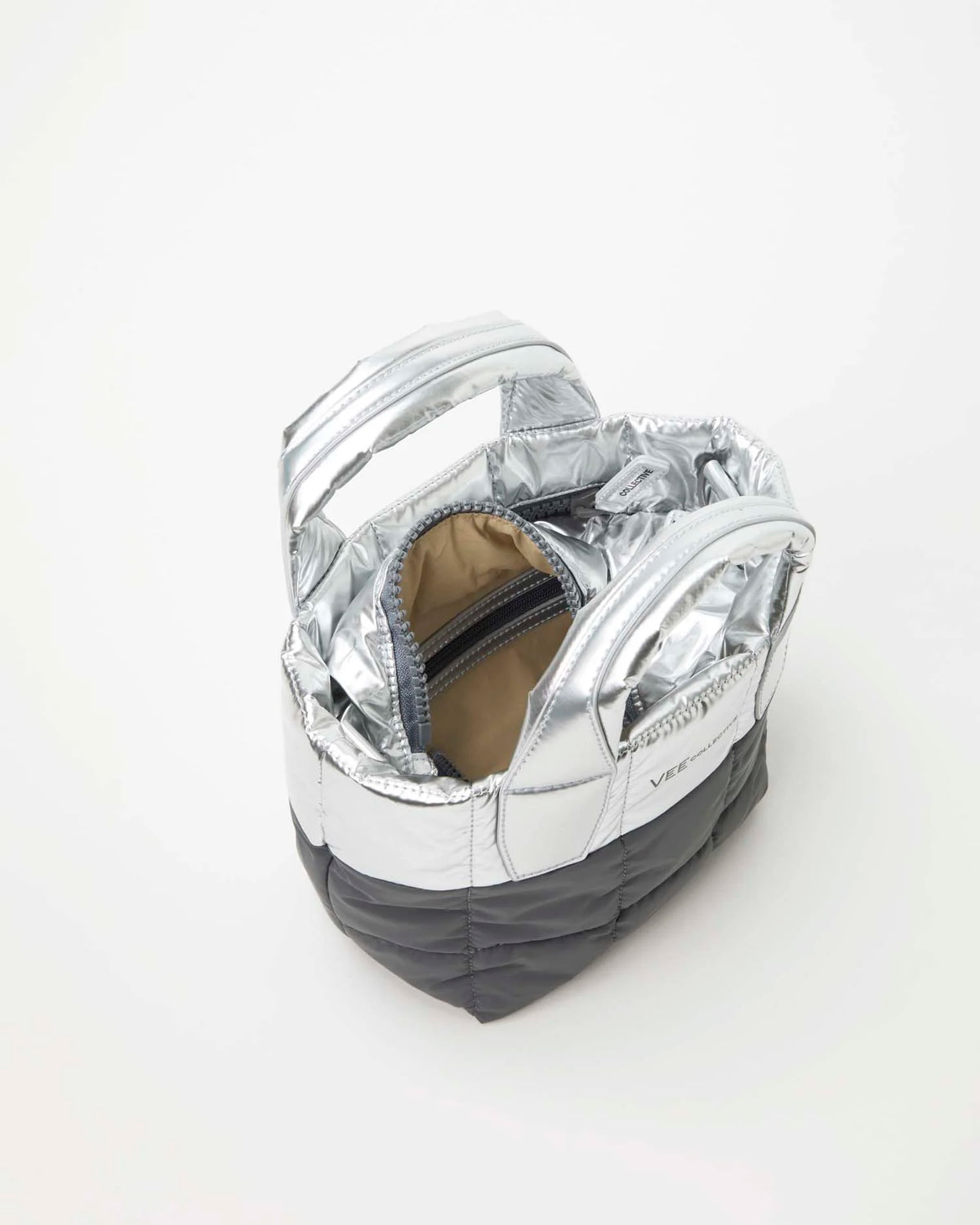 Porter Tote Mini Silver Grey by VEE COLLECTIVE