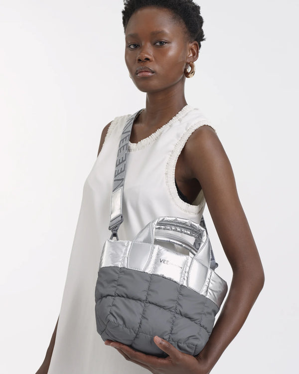 Porter Tote Mini Silver Grey by VEE COLLECTIVE