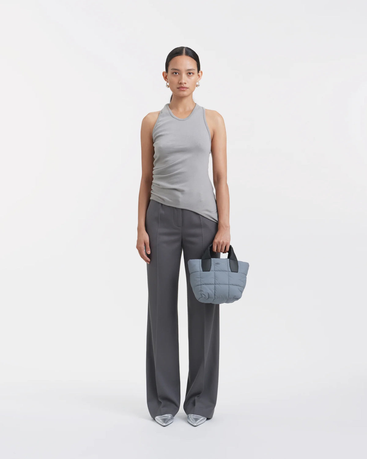Porter Tote Mini | Slate Grey Mini Tote Bag | VEE COLLECTIVE Porter Tote Mini | Slate Grey Mini Tote Bag | VEE COLLECTIVE