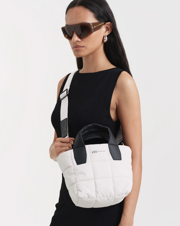 Porter Tote Mini Whisper White by VEE COLLECTIVE