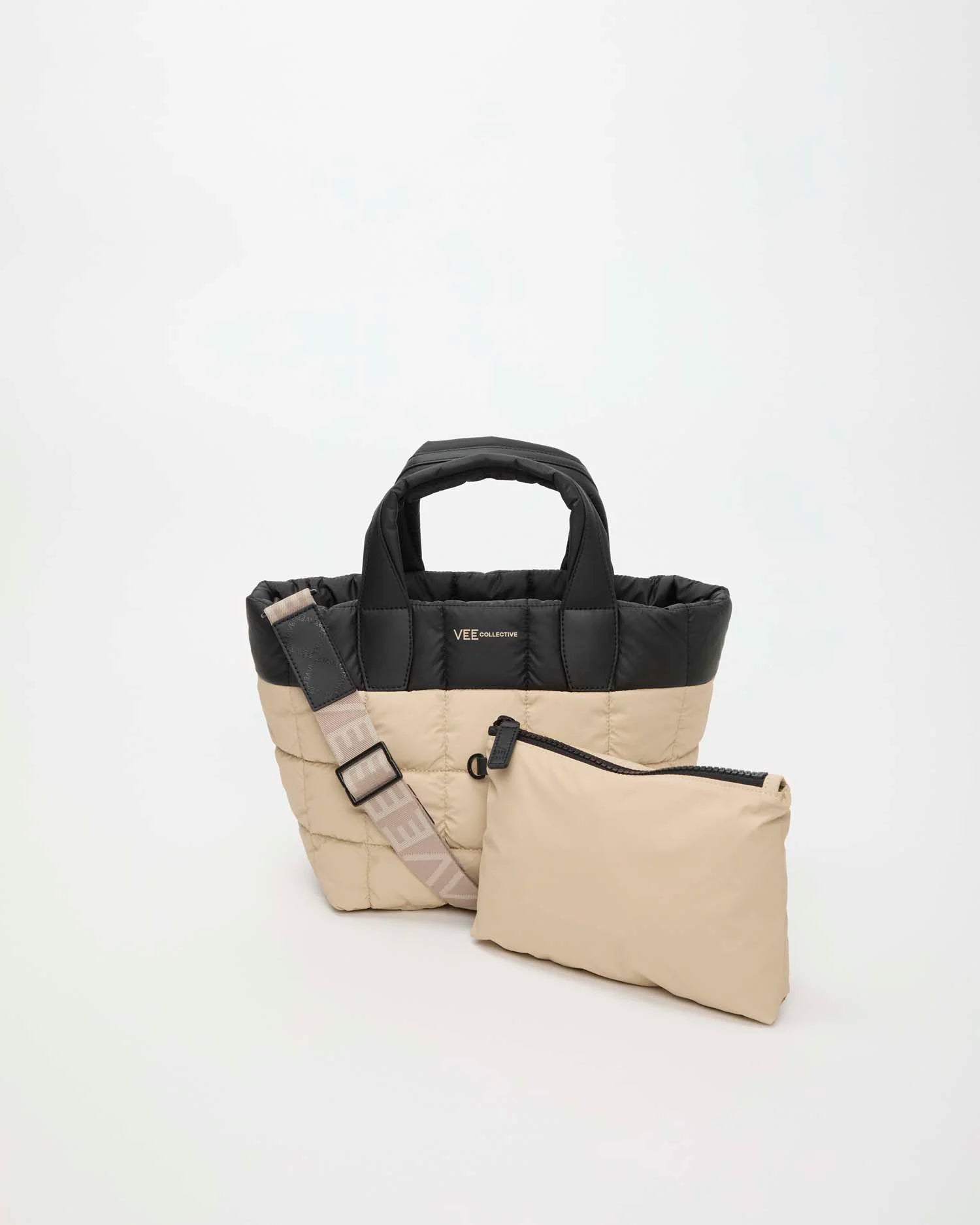 Porter Tote Small Black Desert by VEE COLLECTIVE