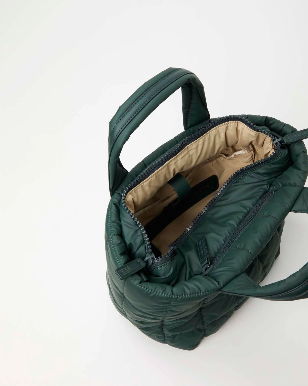 Porter Tote Small Bottle Green by VEE COLLECTIVE