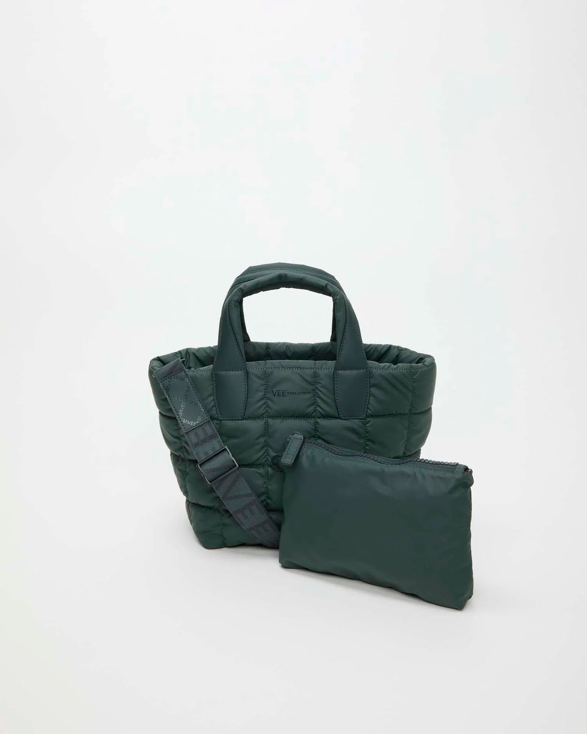 Porter Tote Small Bottle Green by VEE COLLECTIVE
