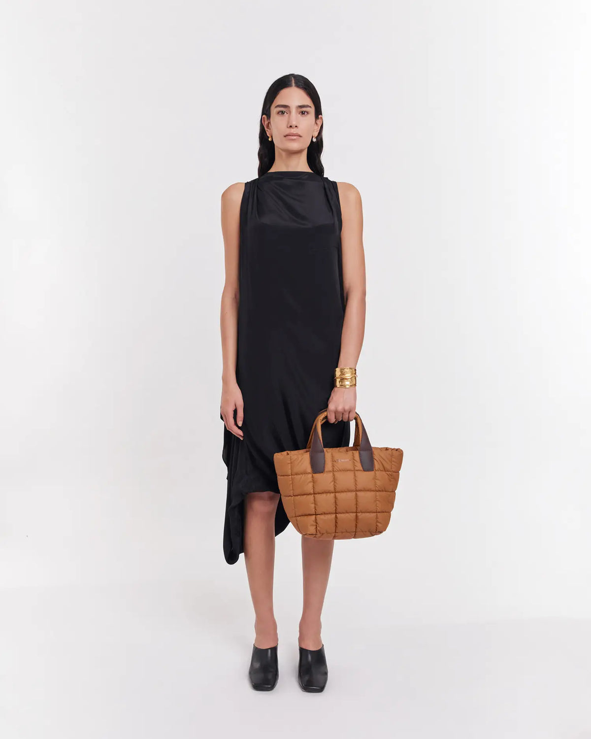 Porter Tote Small Cognac