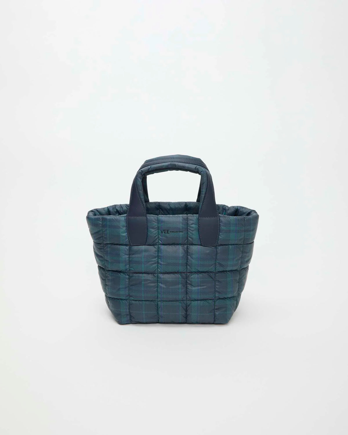 Porter Tote Small Ivy Plaid by VEE COLLECTIVE