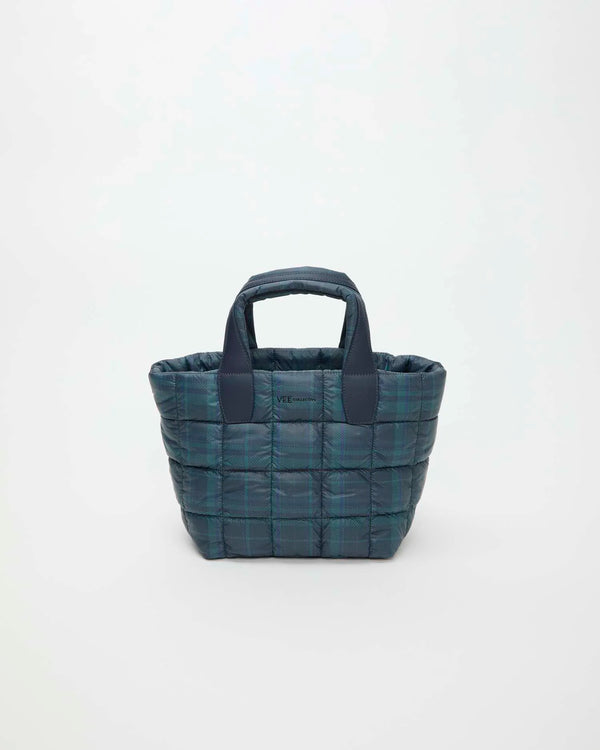 Porter Tote Small Ivy Plaid by VEE COLLECTIVE