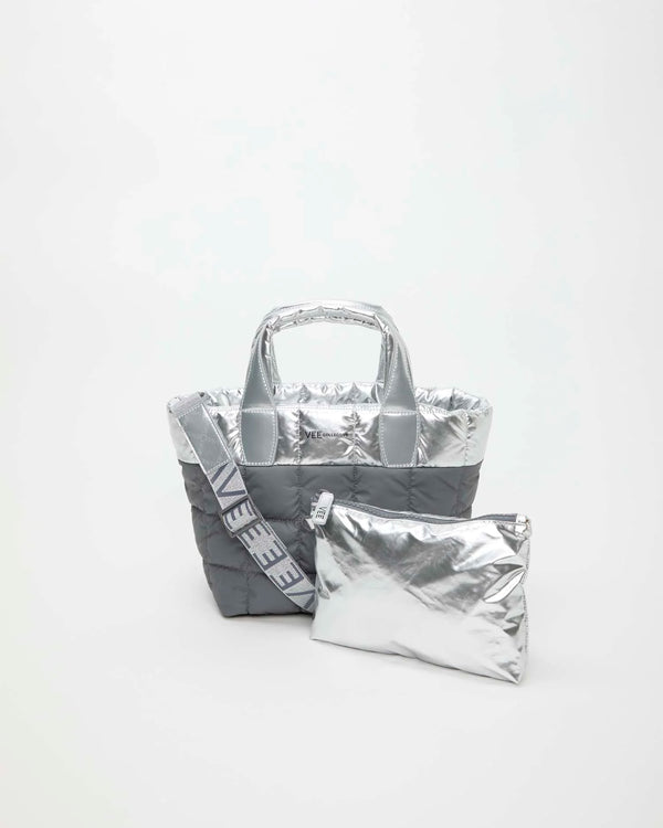 Porter Tote Small Silver Grey by VEE COLLECTIVE