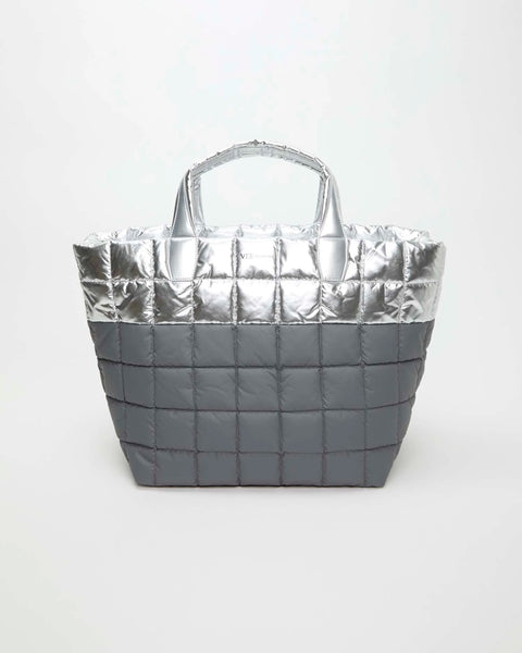 希少 HEAD PORTER LARGE SILVER TOTE BAG Porter Weekender | Silver Grey Weekender Bags | VEE COLLECTIVE