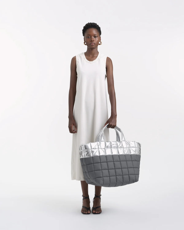 Porter Weekender Silver Grey by VEE COLLECTIVE