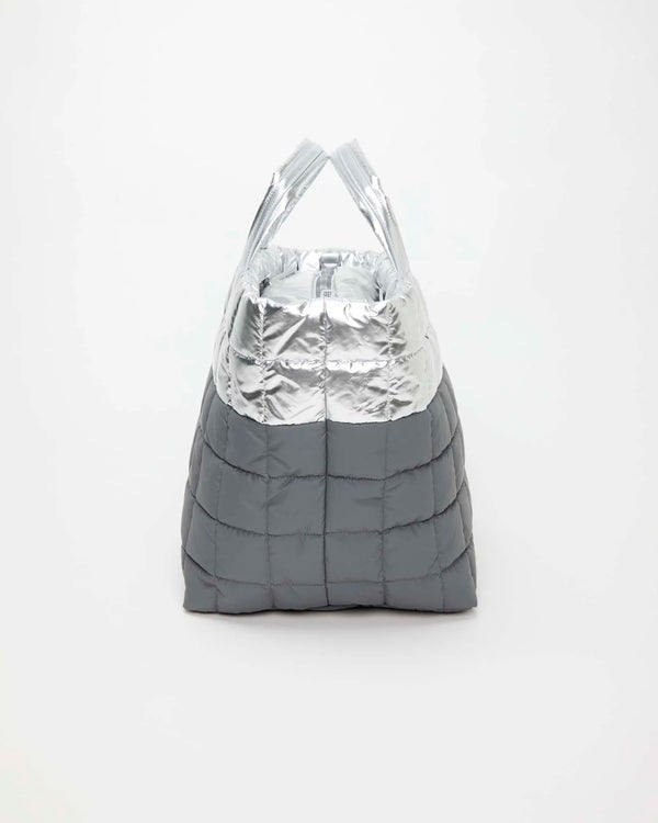 Porter Weekender Silver Grey by VEE COLLECTIVE